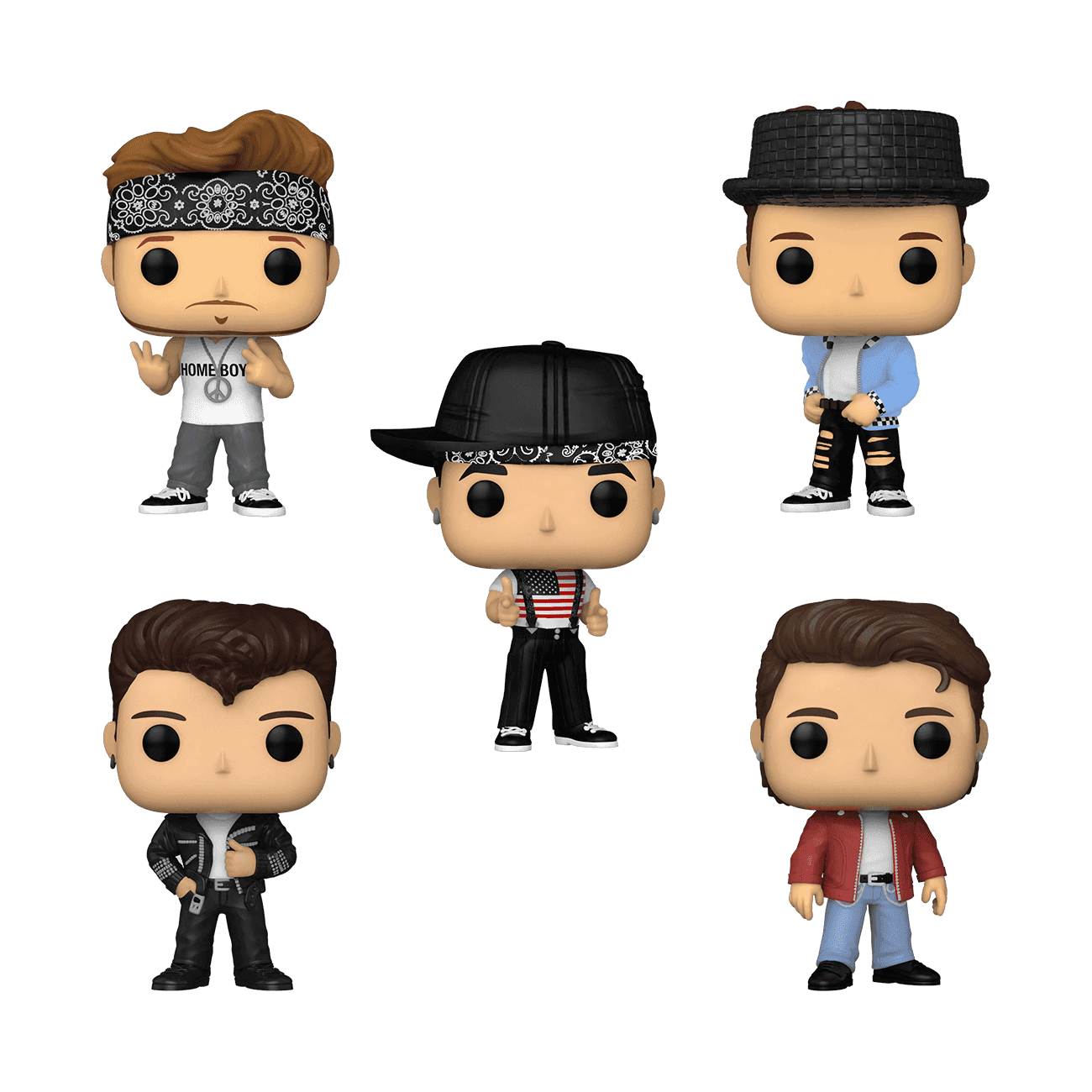 image de Donnie / Joey / Jordan / Jonathan / Danny - 5 Pack