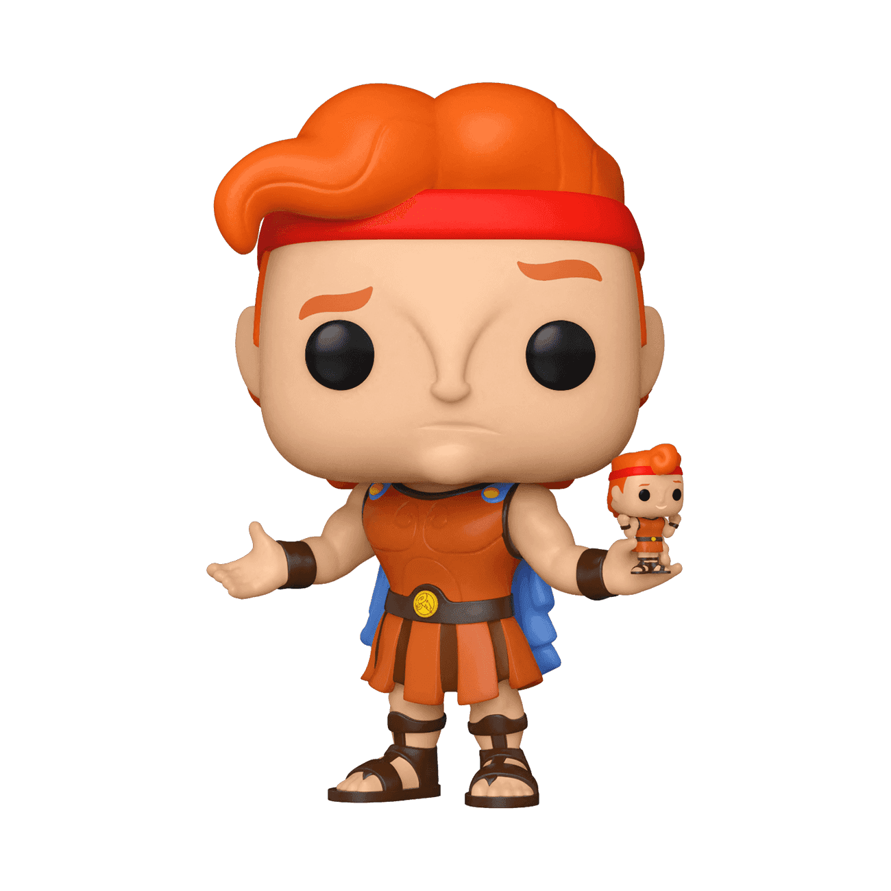 image de Hercules With Action Figure (2023 Wondrous Convention)